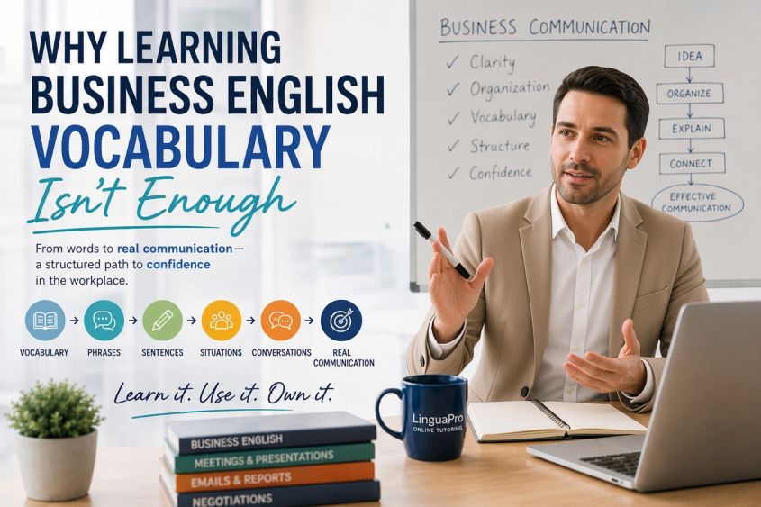 Why Learning Business English Vocabulary Isn't Enough