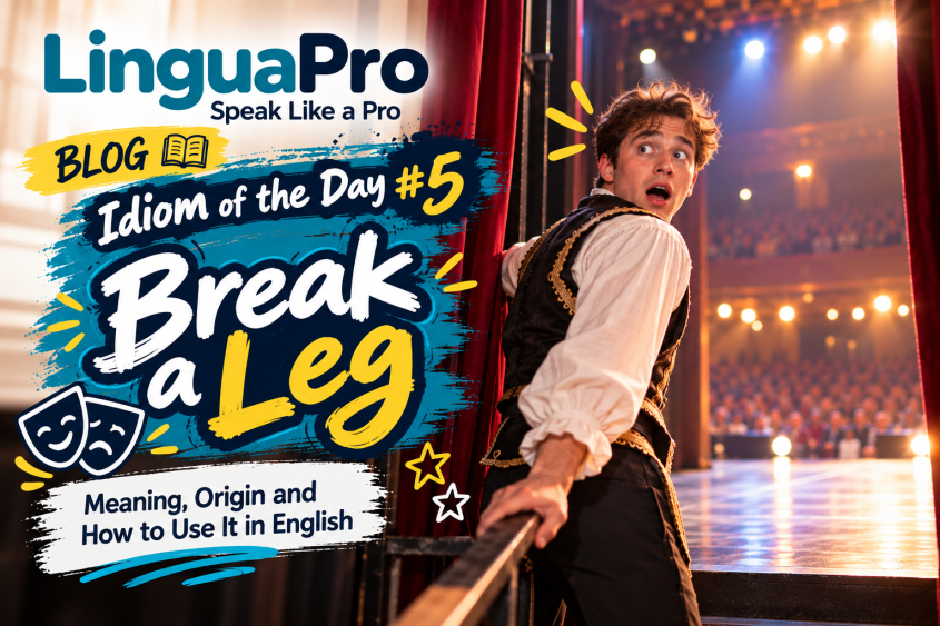 Idiom of the Day #5: Break a Leg!