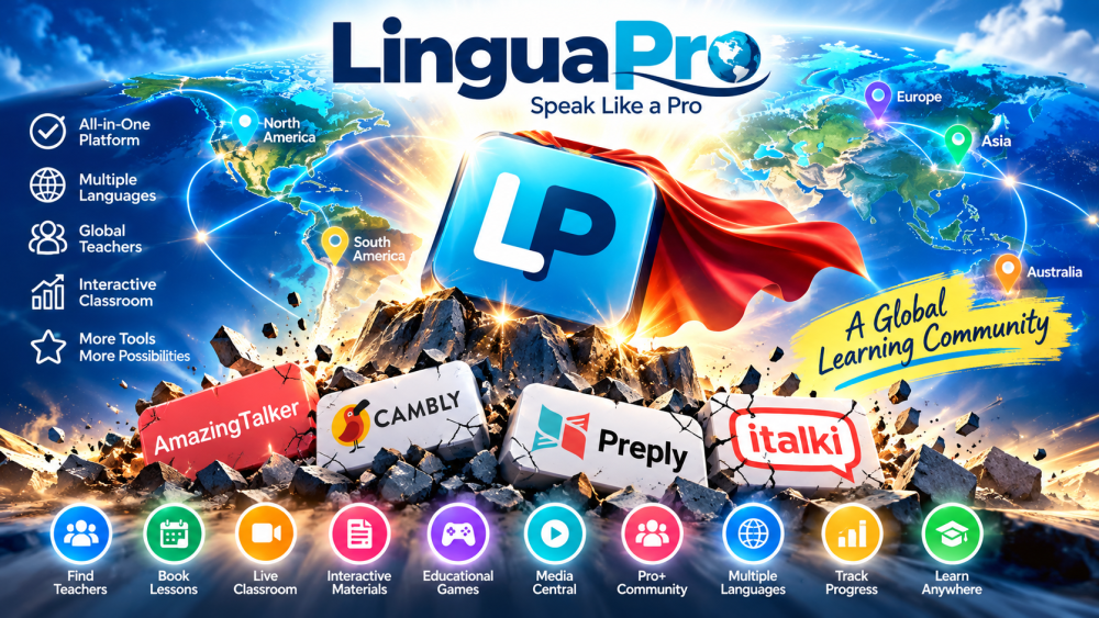 Why LinguaPro Tops Other Online Teaching Platforms