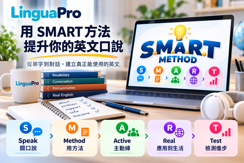 Learn English Online with the LinguaPro SMART Method