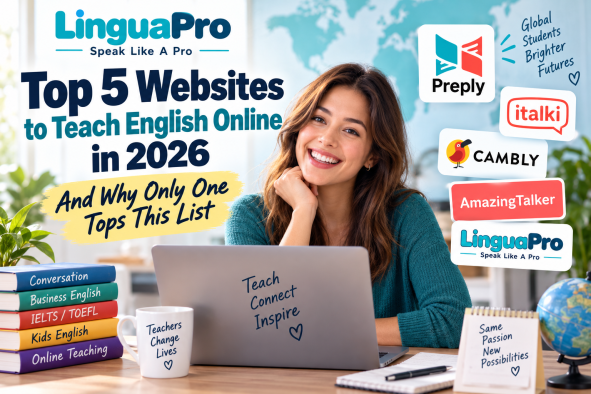 Top 5 Websites to Teach English Online in 2026 &mdash; And Why Only One Tops This List