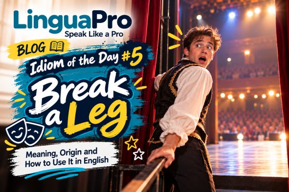 Idiom of the Day #5: Break a Leg!
